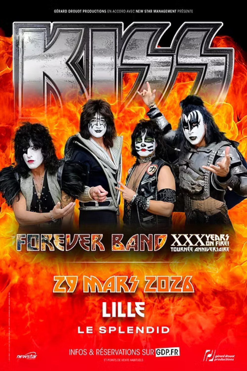 Kiss forever band