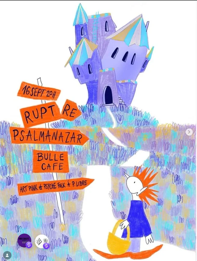 Psalmanazar à la Bulle Café