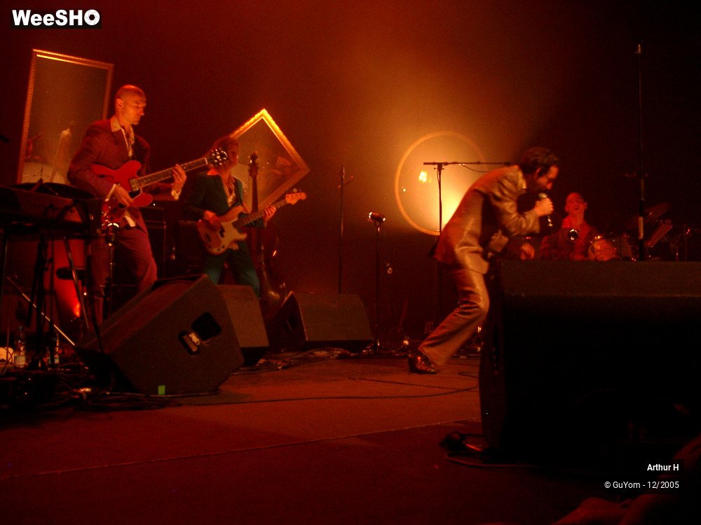 8/21 photos du spectacle Arthur H