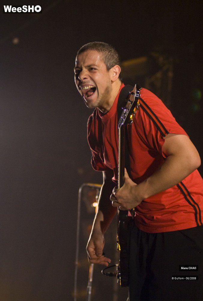 6/45 photos du spectacle Manu CHAO 1