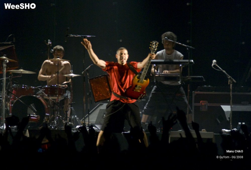 30/45 photos du spectacle Manu CHAO 1