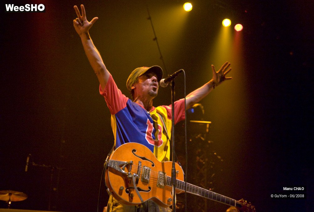 45/45 photos du spectacle Manu CHAO 1