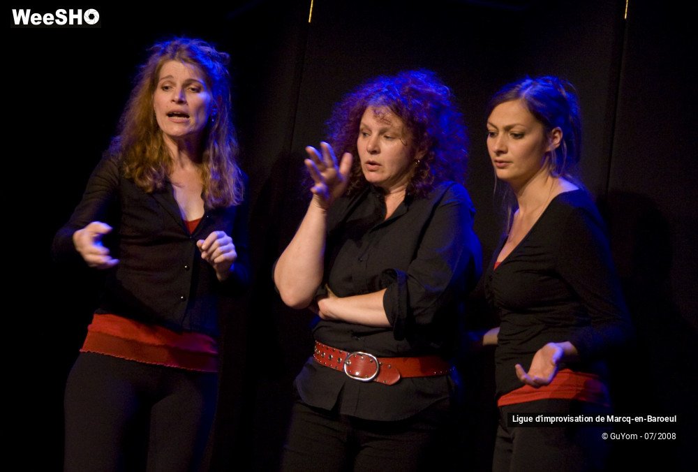 40/50 photos du spectacle Impro au Féminin