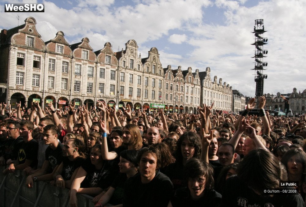 22/23 photos du spectacle le Public de Rock en France
