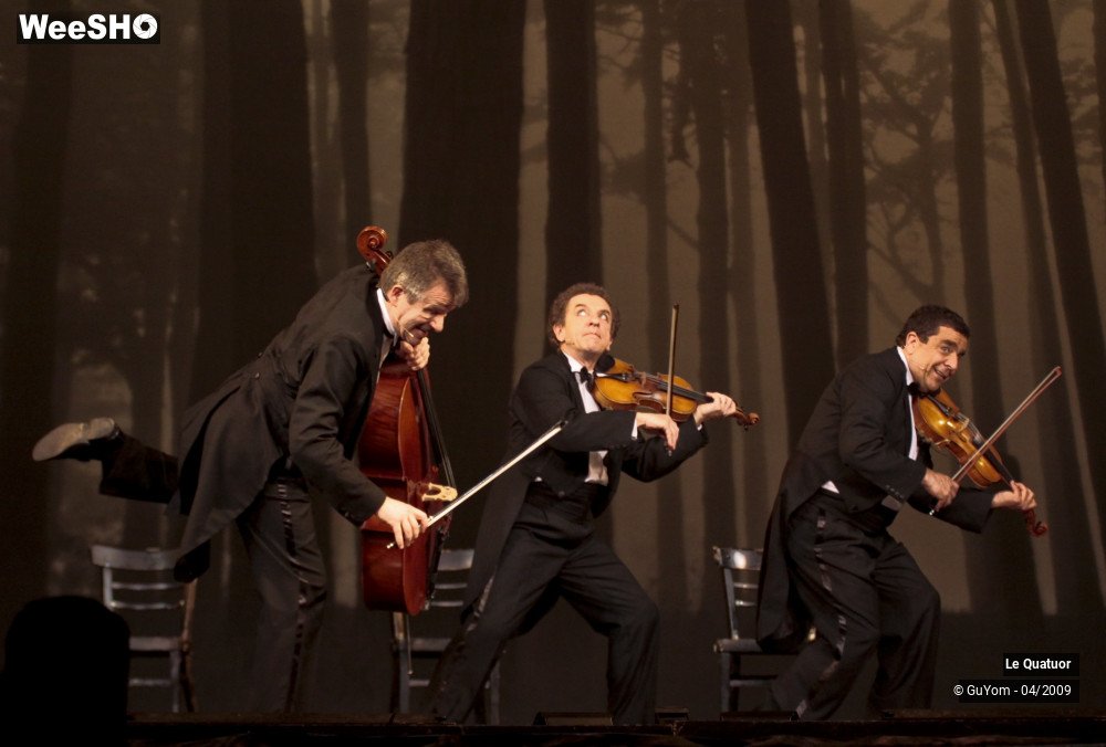 50/50 photos du spectacle Le Quatuor