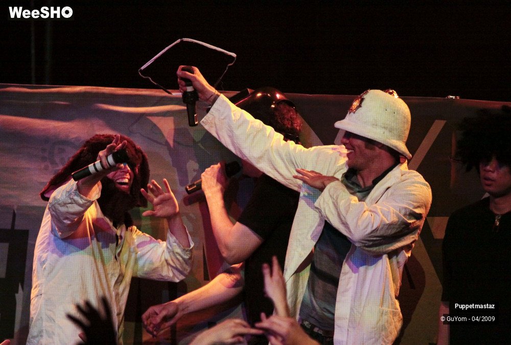 8/25 photos du spectacle Puppetmastaz Humans are back