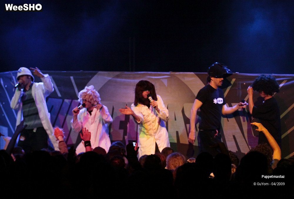 14/25 photos du spectacle Puppetmastaz Humans are back