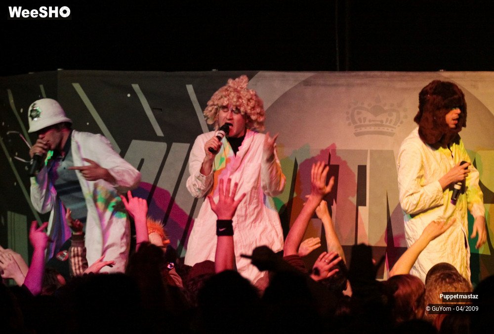 15/25 photos du spectacle Puppetmastaz Humans are back