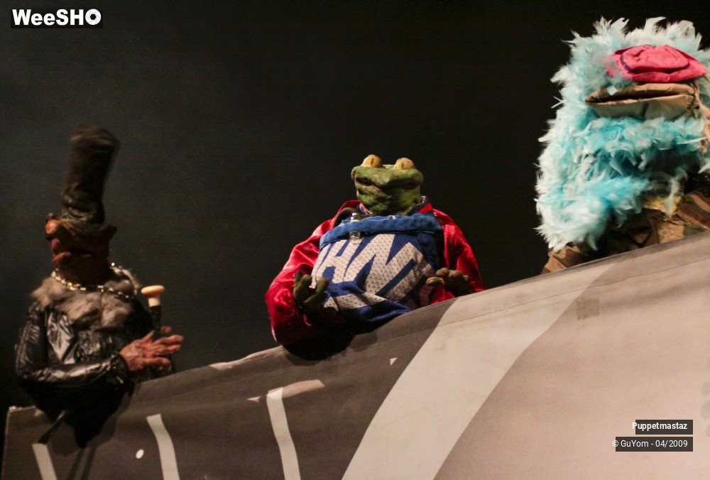 26/40 photos du spectacle Puppetmastaz Puppets' Power