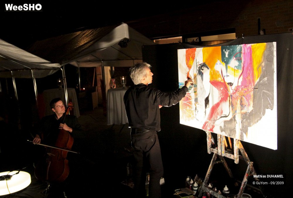 40/46 photos du spectacle Concert de Peinture