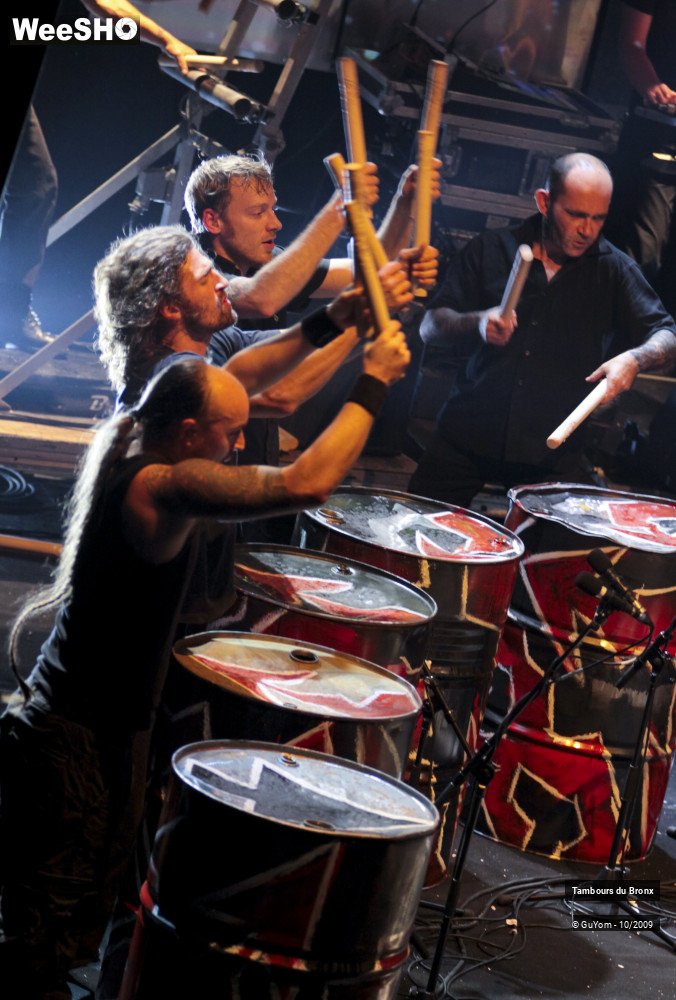 1/50 photos du spectacle Tambours du Bronx