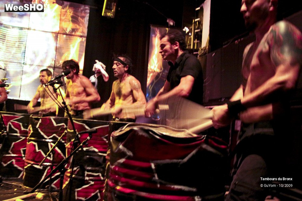 21/50 photos du spectacle Tambours du Bronx