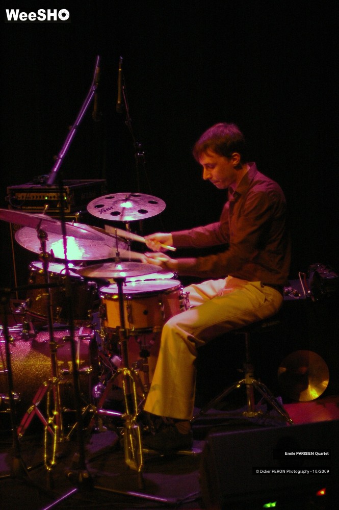 9/18 photos du spectacle Emile PARISIEN Quartet