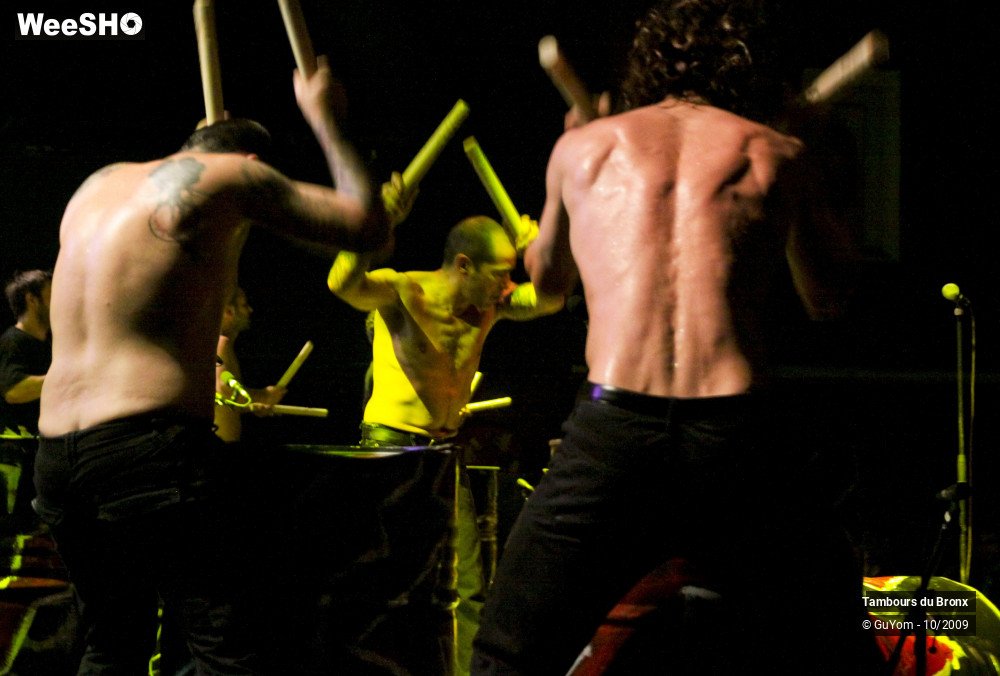 44/49 photos du spectacle Tambours du Bronx Portraits