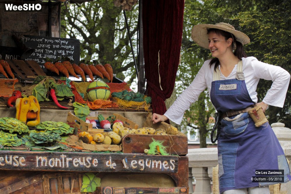 20/29 photos du spectacle Andrée Kupp, dresseuse de Légumes