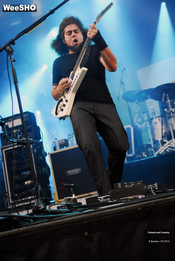 19/35 photos du spectacle Coheed and Cambria