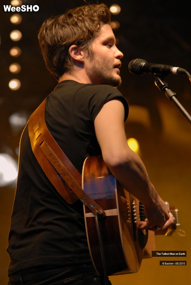7/21 photos du spectacle The Tallest Man on Earth