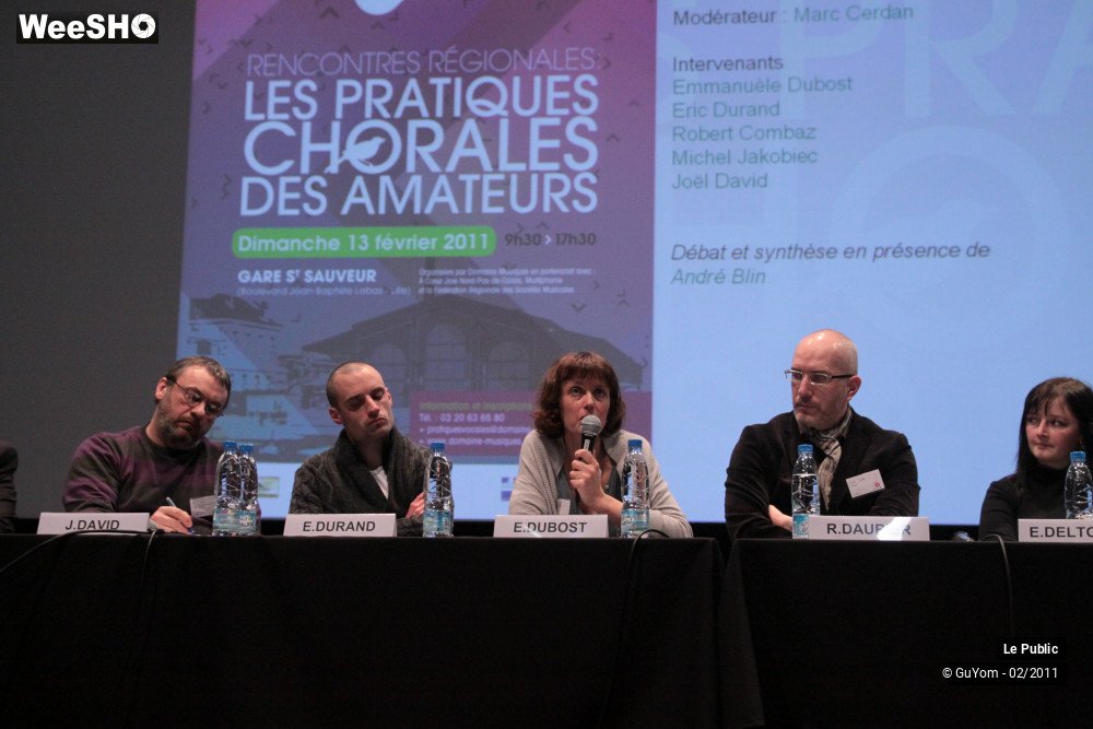 31/32 photos du spectacle Les pratiques chorales des amateurs