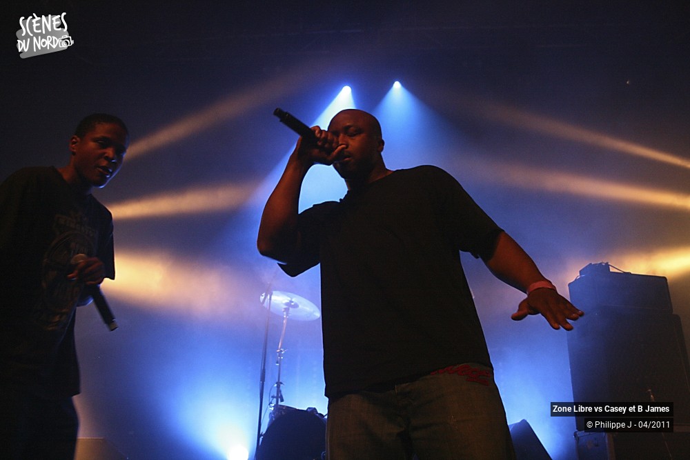 4/8 photos du spectacle Zone Libre vs Casey et B James