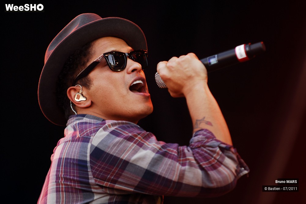 15/25 photos du spectacle Bruno MARS