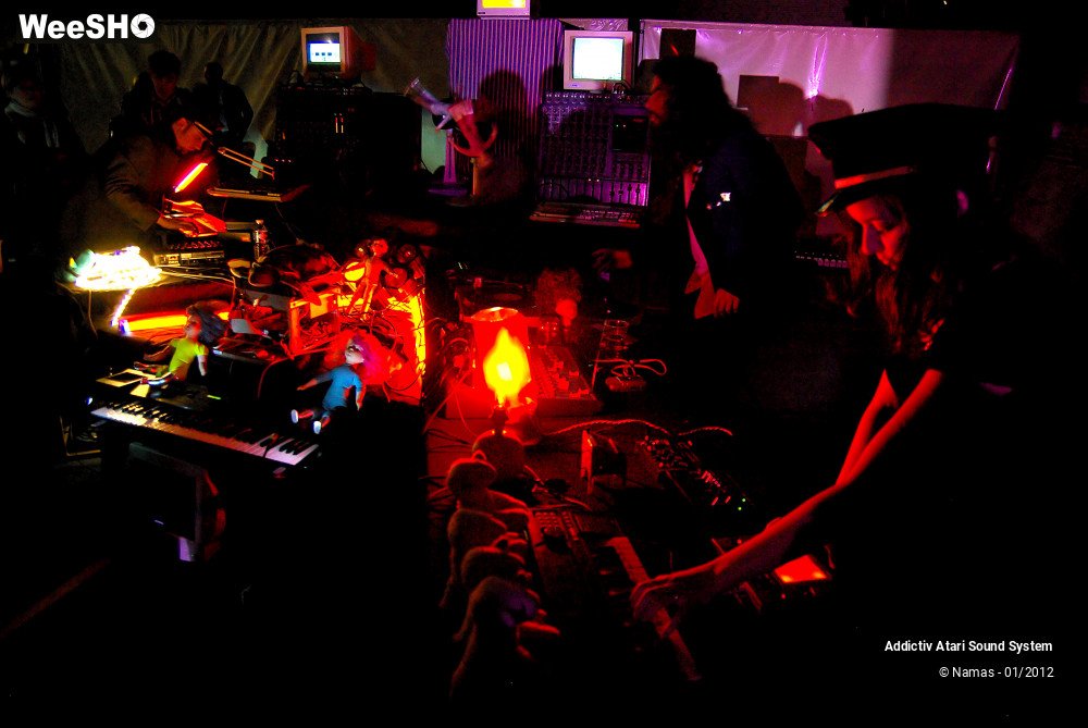 4/19 photos du spectacle Addictiv Atari Sound System