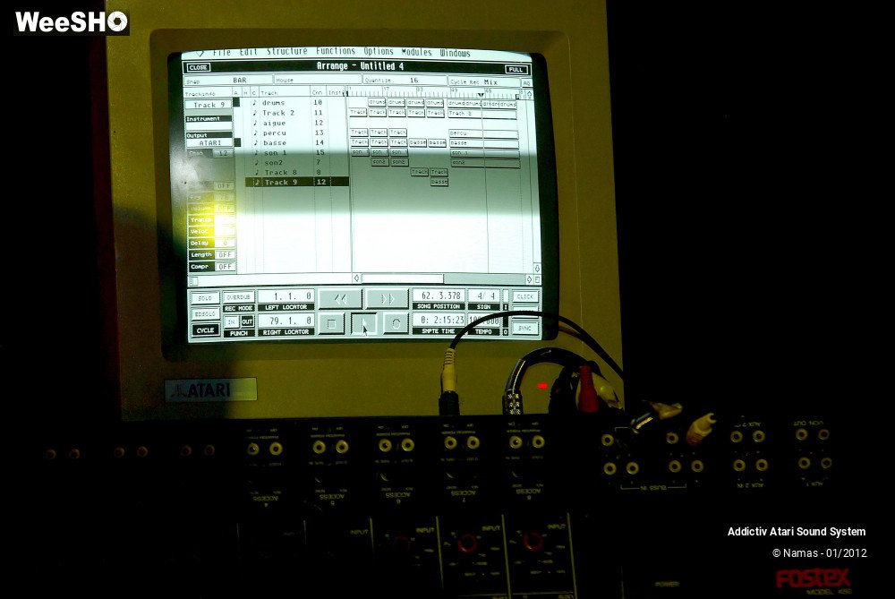 7/19 photos du spectacle Addictiv Atari Sound System