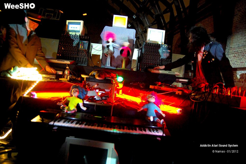 10/19 photos du spectacle Addictiv Atari Sound System