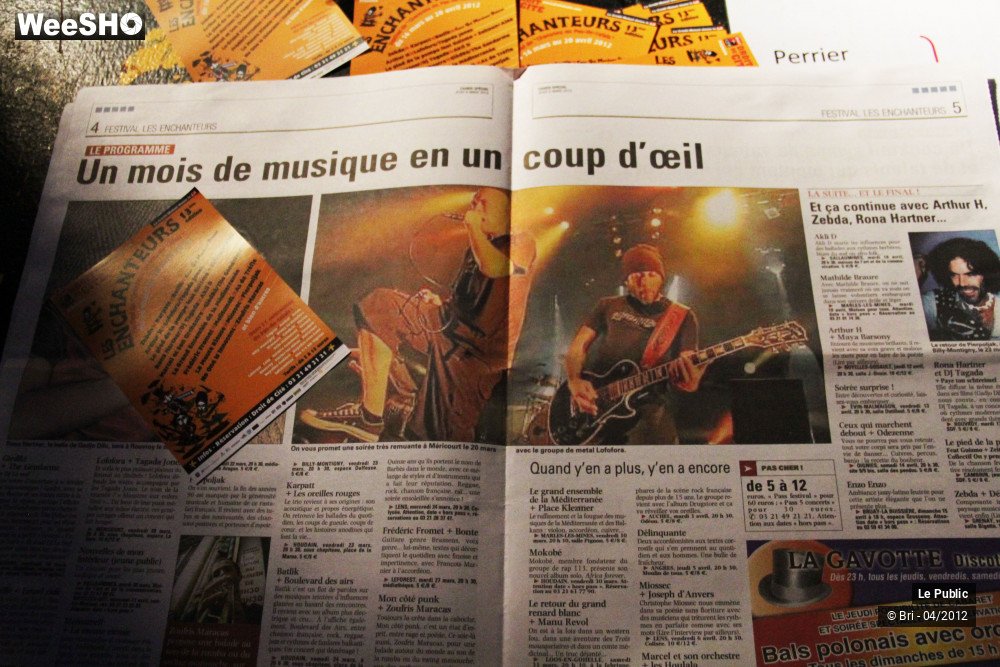 8/23 photos du spectacle Les Enchanteurs 2012 Ambiance