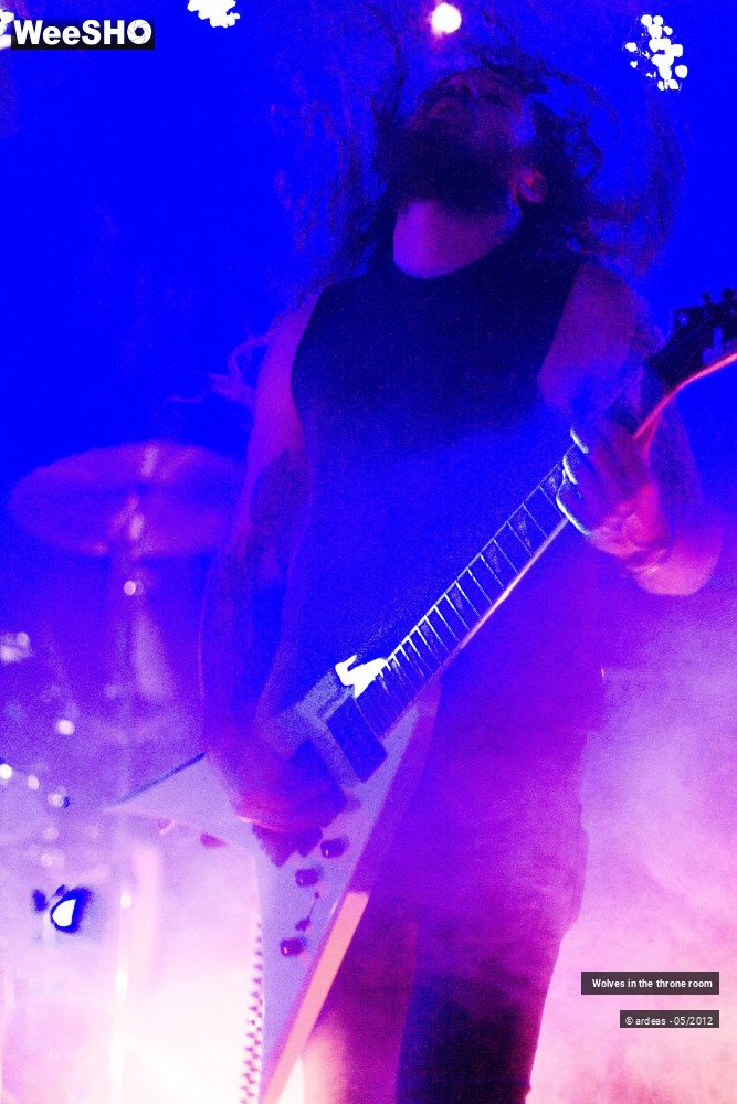 10/21 photos du spectacle Wolves in the throne room 