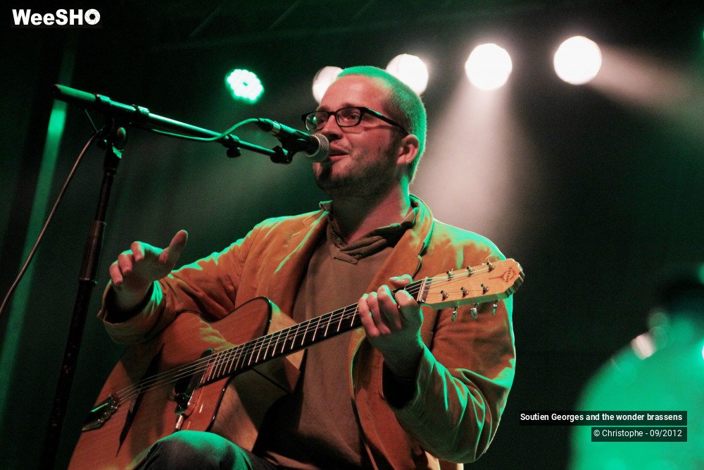 3/14 photos du spectacle Soutien Georges and the wonder brassens