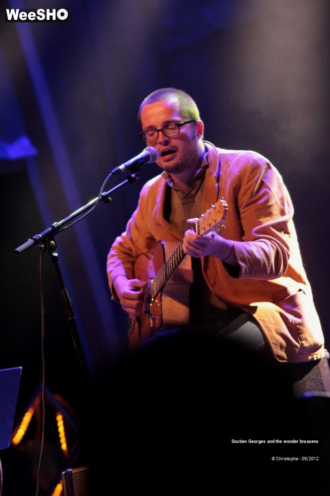9/14 photos du spectacle Soutien Georges and the wonder brassens