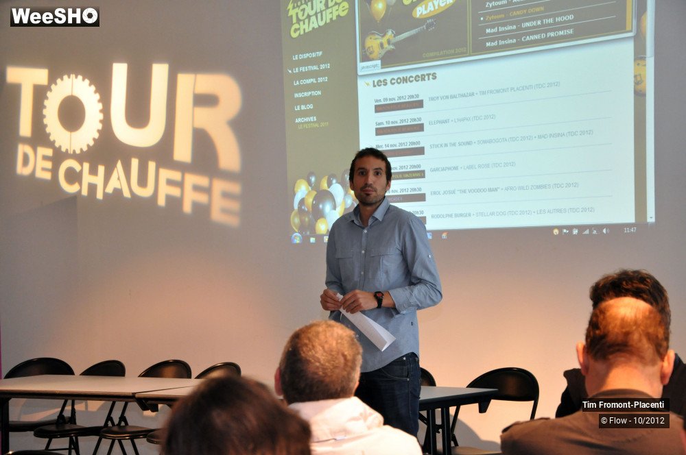 5/11 photos du spectacle Conférence de presse Tour de chauffe 2012