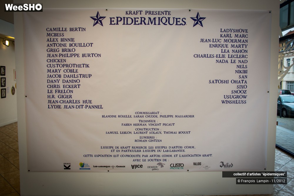 1/50 photos du spectacle Epidermiques, Art et tatouage