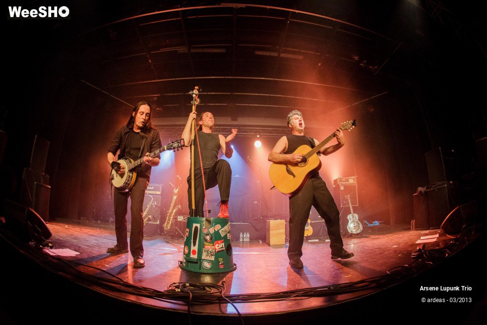 4/33 photos du spectacle Arsene Lupunk Trio