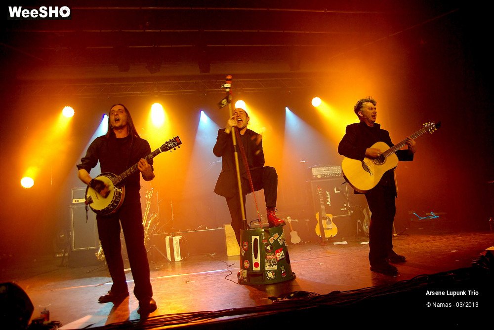 4/21 photos du spectacle Arsene Lupunk Trio