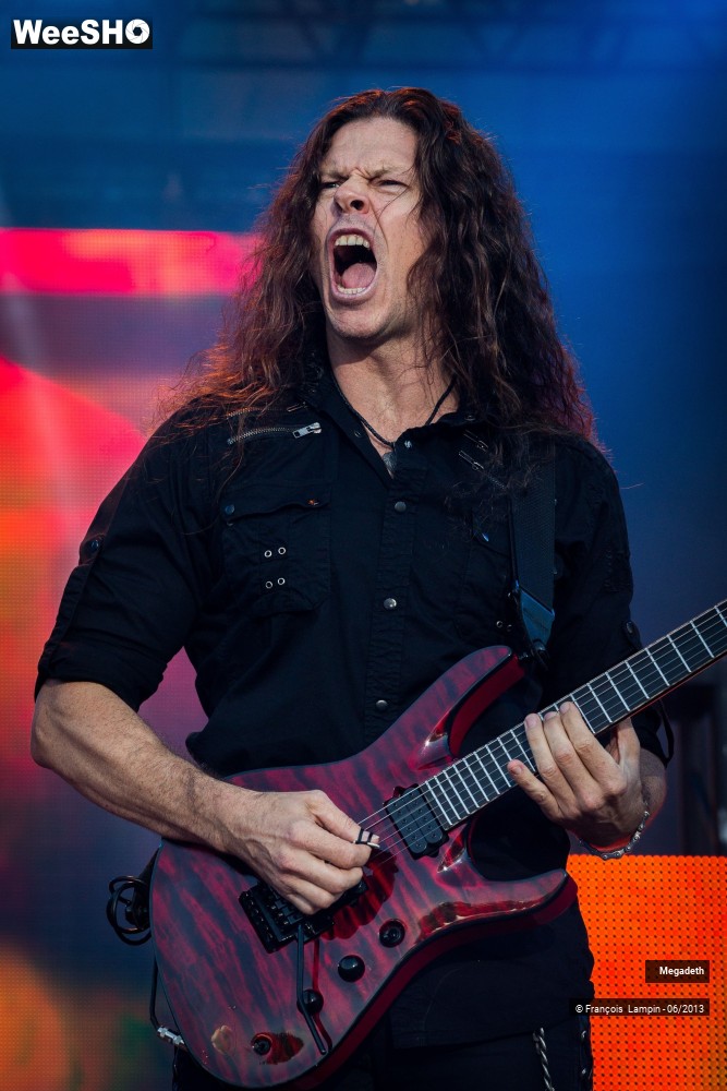 36/36 photos du spectacle Megadeth