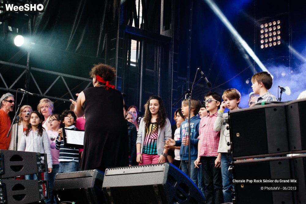 4/23 photos du spectacle chorale senior et junior du grand mix