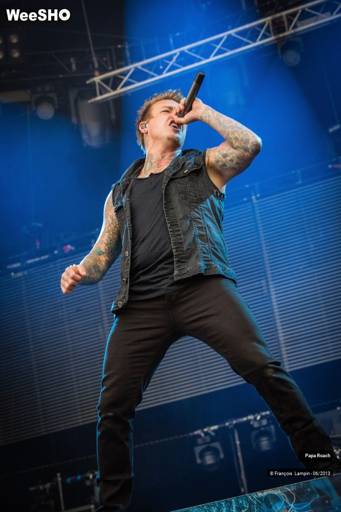 5/17 photos du spectacle Papa Roach