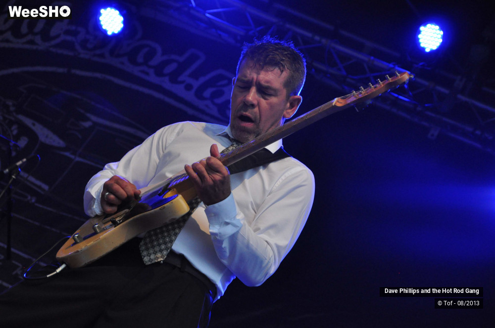 1/32 photos du spectacle Dave Phillips and the Hot Rod Gang
