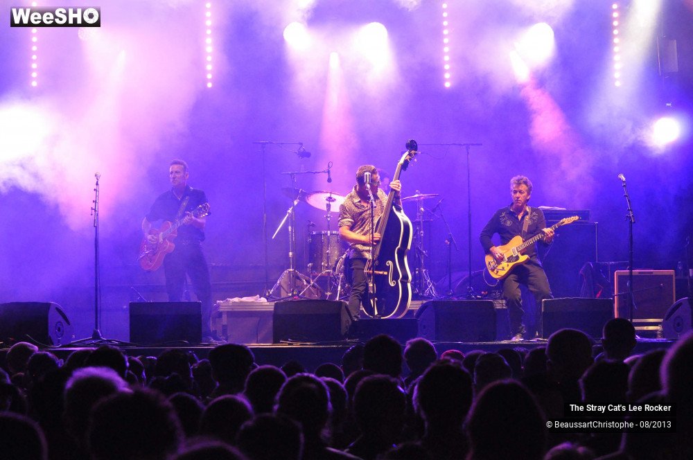 43/49 photos du spectacle The Stray Cat's Lee Rocker