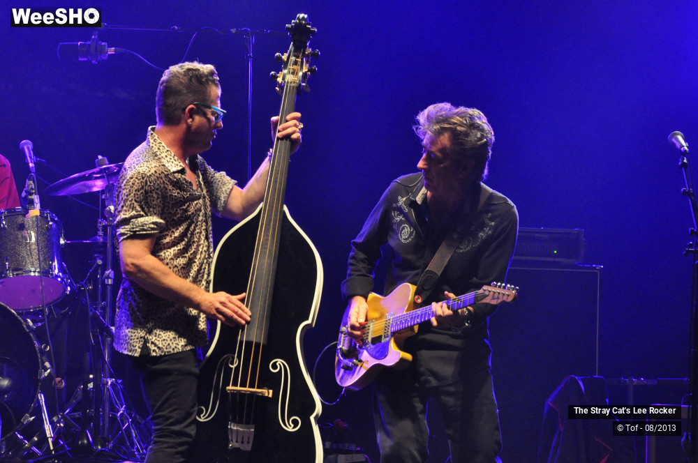 8/49 photos du spectacle The Stray Cat's Lee Rocker