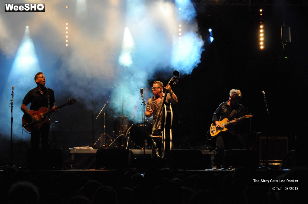 12/49 photos du spectacle The Stray Cat's Lee Rocker