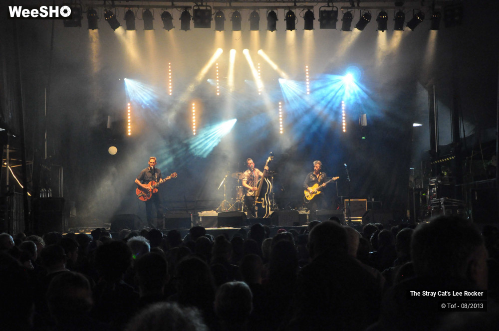 16/49 photos du spectacle The Stray Cat's Lee Rocker