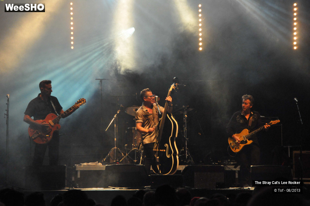 17/49 photos du spectacle The Stray Cat's Lee Rocker
