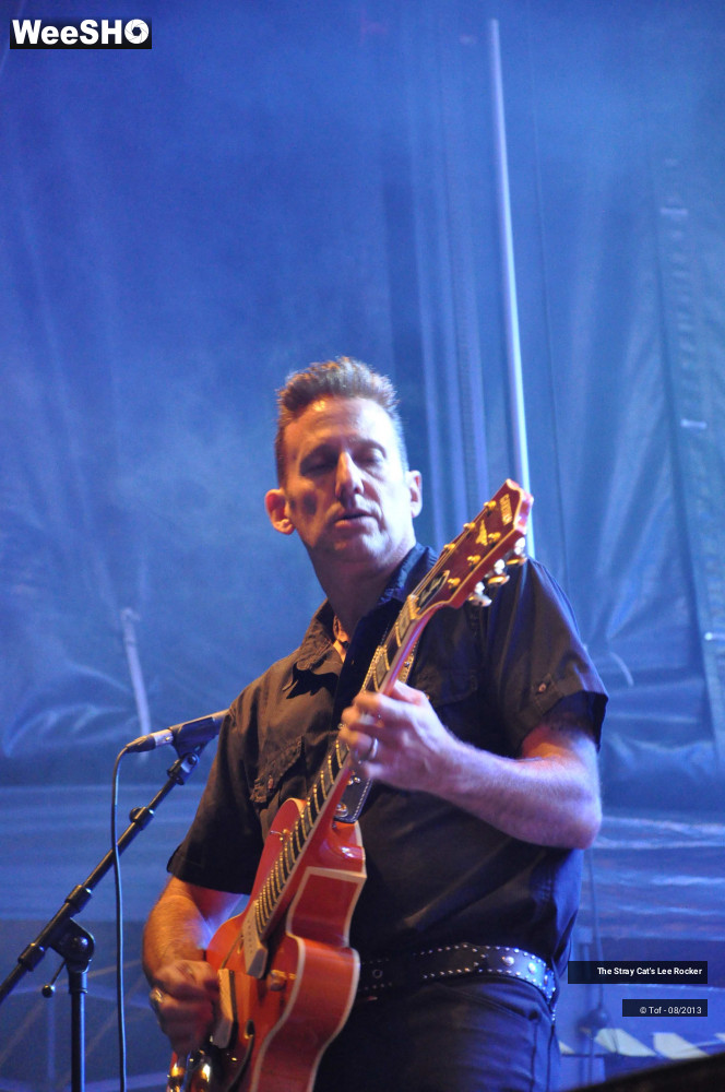 32/49 photos du spectacle The Stray Cat's Lee Rocker