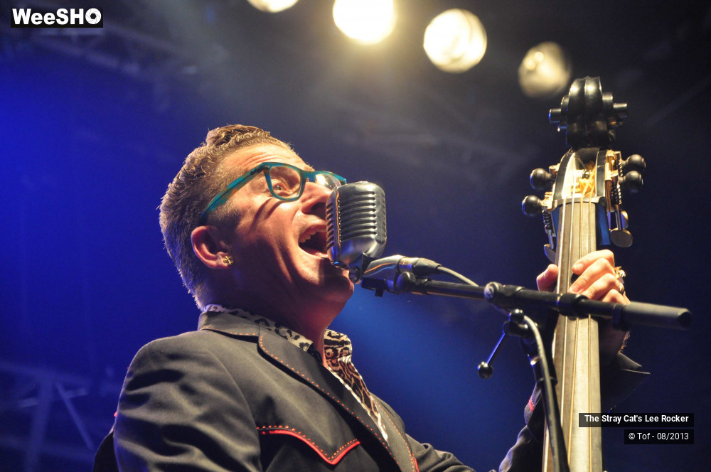 39/49 photos du spectacle The Stray Cat's Lee Rocker