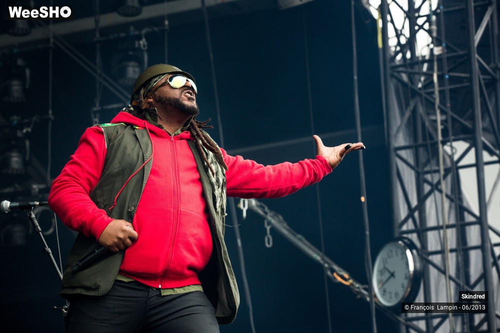 1/12 photos du spectacle Skindred