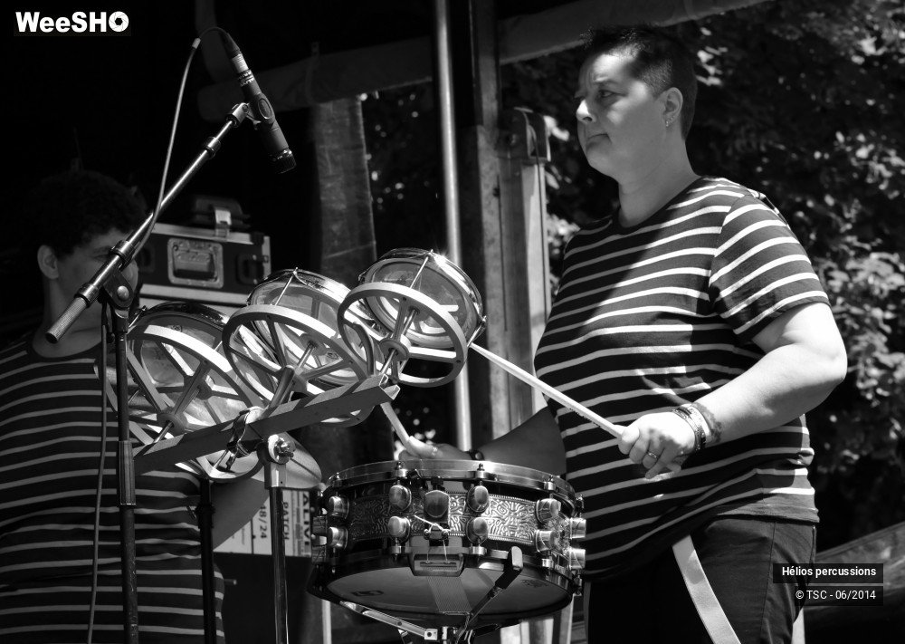 8/16 photos du spectacle Hélios percussions
