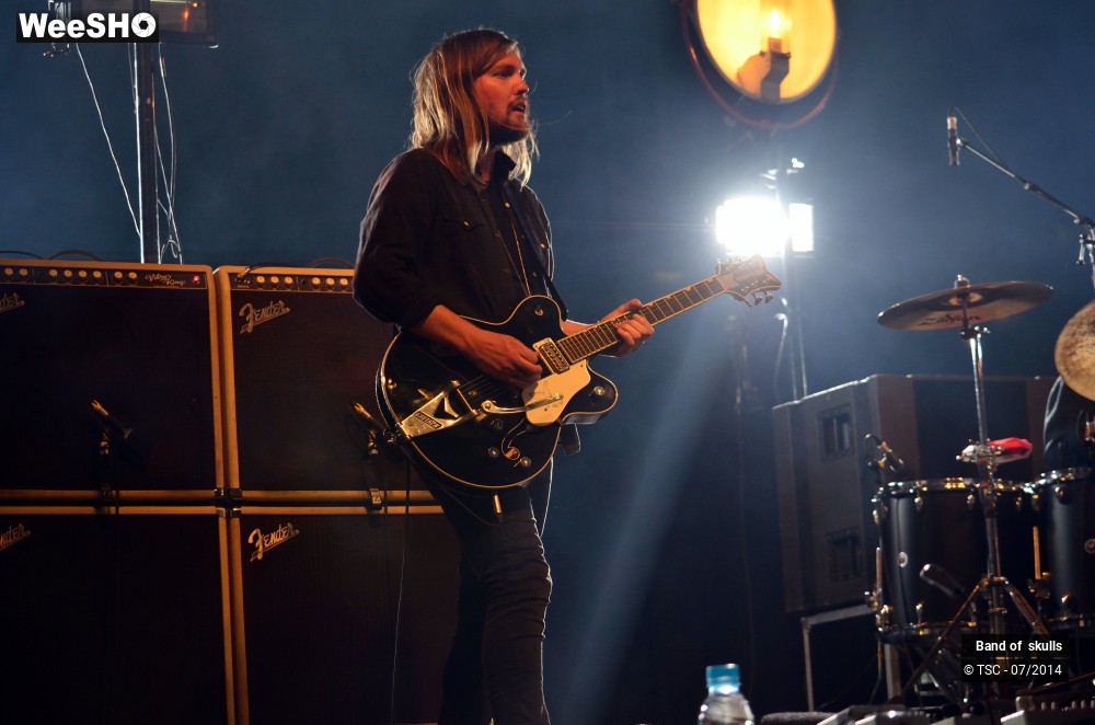 8/19 photos du spectacle Band of skulls