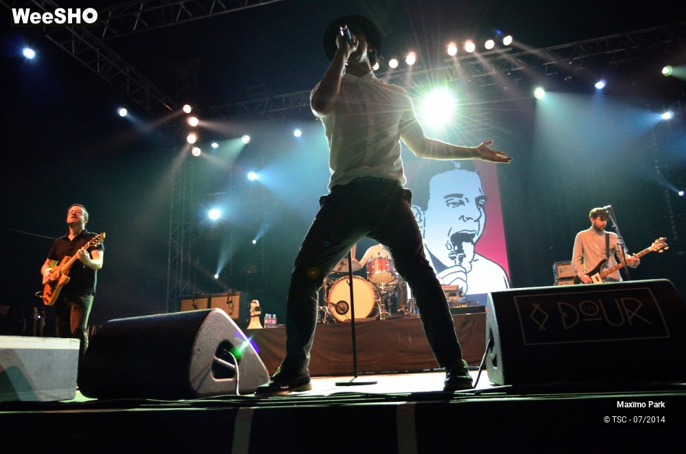 17/30 photos du spectacle Maxïmo Park